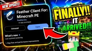 Feather Client For: Minecraft PE = Lag Free 26.33