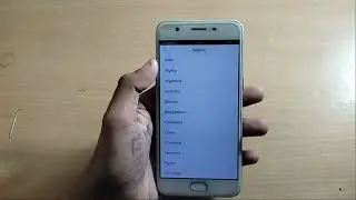 how to set language and input oppo f3
