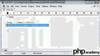 Cookies in PHP Tutorial - Part 1 [English]