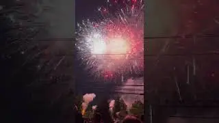 Hanover Township Fireworks 2024 lit up the sky tonight