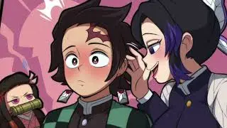 Tanjiro Punished Shinobu | Demon Slayer Comic Dub