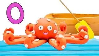 The Letter O | Learn the ABC's | Claymation