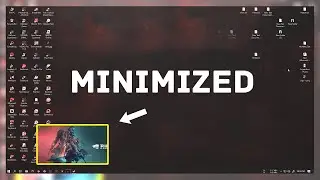 Game Minimizing To Desktop Problem Solved | Quick Fix 2021 Windows 10