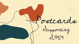 Anti Racist Art Class || Postcard for Policy to the Finance Committee