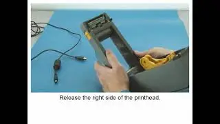 ZD410 - How to Change the Printhead