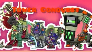 🔥Tower Conquest. Случайно прокачали все фракции. Жнец круче всех!💪