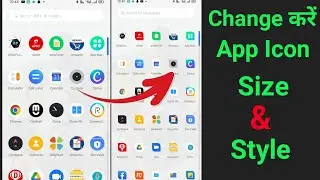 Realme Phone me App Icon Kaise Change Kare !! Smart Phone Mein App icon Kaise Set Karen