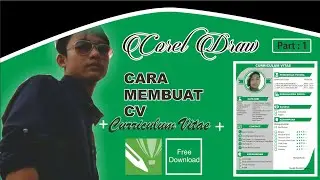 Cara membuat CV ( Curriculum Vitae ) di Corel draw X7 