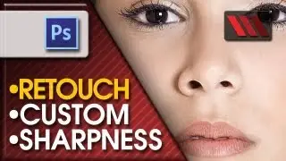 Using the Custom Filter to sharpen images in Adobe Photoshop CS6