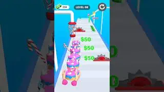 Cake Stack Level 8 Gameplay | Make The Cake | D Lady Ninja 