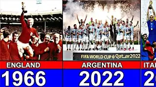 Every FIFA World Cup Winner Since 1930 to 2022 – Full List