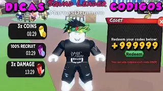 NOVOS CÓDIGOS COM MUITOS BOOSTS NO ANIME SQUAD SIMULATOR!! PERSONAGENS RAINBOW