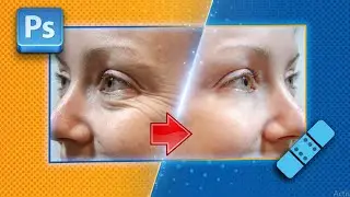 Photoshop Glamour Retouching | Face cleaning in Adobe Photoshop