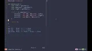 (16) Compiler Basics I
