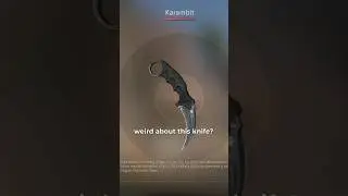 THE ONLY GLITCHED KNIFE IN CSGO 😳