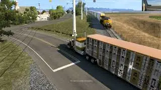 American Truck Simulator  Too close for comfort