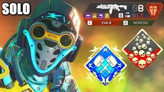 Solo Octane with an EVA-8 & Amazingly OP Double TAP in Apex Legends