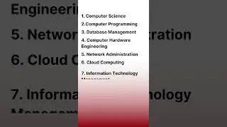 Which degree is best for Cyber security.#shorts