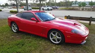 Ferrari 550 maranello rosso over tan 31k miles serviced up to date