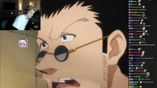 [SPOILERS] XQC and Chat React to Coomer Leorio (HxH)