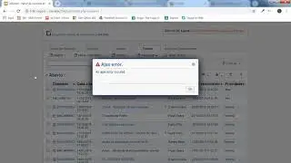 Ajax error - osTicket