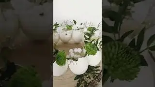 Весенняя композиция из яиц своими руками
