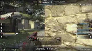 FaZe NiKO AMAZING 1v5 GLOCK Faceit Pro League