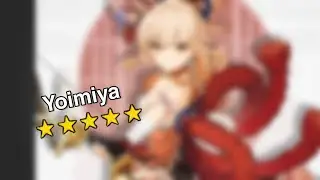 🔥NEW UPDATE 1.7  Yoimiya 5* 