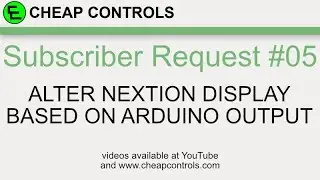 #98 Nextion Display - Dual State button connected to Arduino - Nextion Tutorial