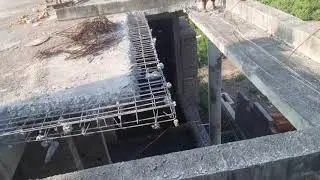 extension  of old slab (part 1 ) / how to extend  concrete  slab / old slab nad new slab joint