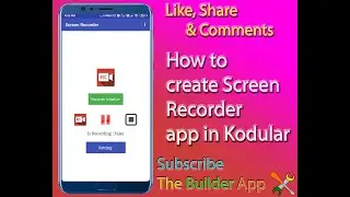 How to Create Screen Recorder app