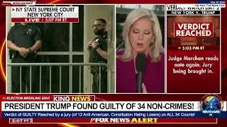 TRUMP FOUND GUILTY ON ALL 34 COUNTS OF A NON CRIME! ~ TrumpRap.com