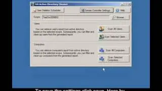 Active Directory Cleanup Active Directory Cleaner Cleanup Action Demo Part 1