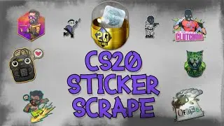 Counter Strike CS20 Capsule Scrape - Clutchman (Holo)- Guinea Pig (Holo) + More