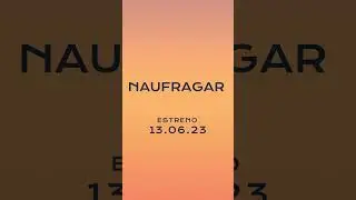 Es que te alejas como el mar y me dejas naufragar.🌊13.06.23🎧