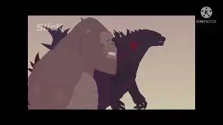 godzilla vs detstroyah but with text