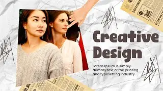 What About Art Retro Style Opener After Effects Template