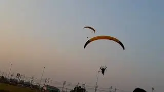 ท่าลง ที่ถูกต้อง@M ตลิ่งชัน “คน บ้า บิน” Paramotor ThaiDoiz