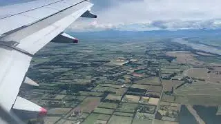 Flying into Christchurch to the USAP