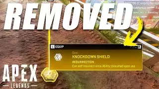 Gold Knockdown Shield needs REMOVED from Apex Legends...