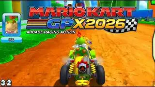 Mario Kart Arcade GP DX (150c.c. Browser Cup) HD/60FPS - Gameplay