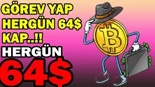 HERGÜN 64 DOLAR PASİF GELİR ÖDEME KANITLI (GÖREV YAP DOLAR KAZAN)