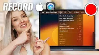 How To Record Screen on MAC for FREE using Quicktime Player