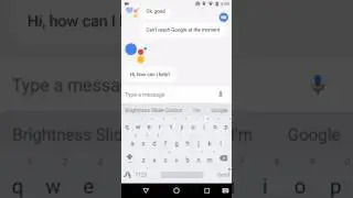 New Google Assistant update with keyboard typing support 2017