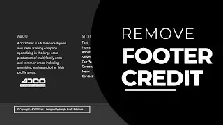 How To Remove Footer Credit From Any Blogger Template | Removing Footer Copyright in Blogger | 2021