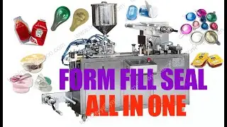 skin care cream hair mask essence bubble mask blister form fill seal packing machine Techinery®