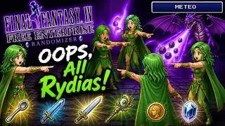 Final Fantasy IV Free Enterprise Randomizer Run 54 - Oops! All Rydias