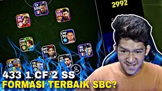 GW COBA FORMASI MANTUL 433 2 SS GACOR UNTUK SBC? eFootball 2024 Mobile