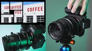 Using a Sony A7R V with a Medium Format Stitching Adapter