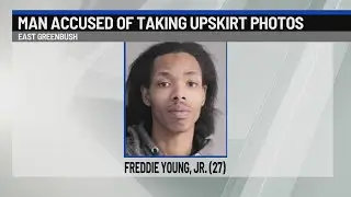 Man accused of taking upskirt photos